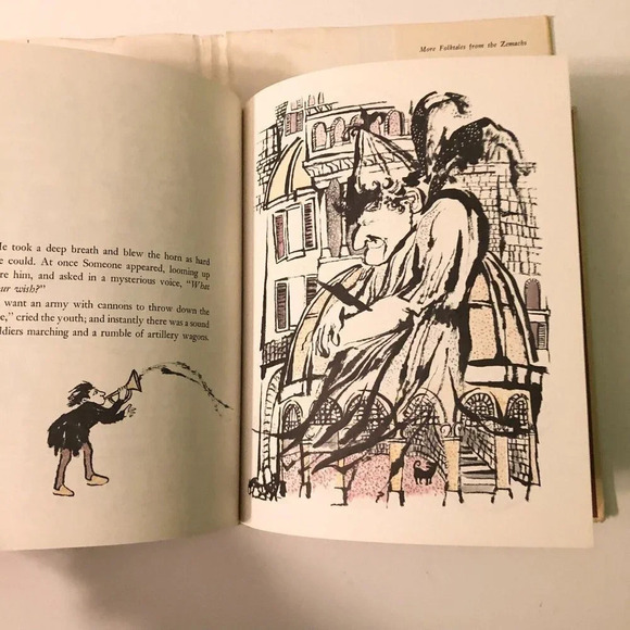 Vintage 1967 Too Much Nose An Italian Tale Harve Zemach Hardcover DJ - Picture 16 of 16